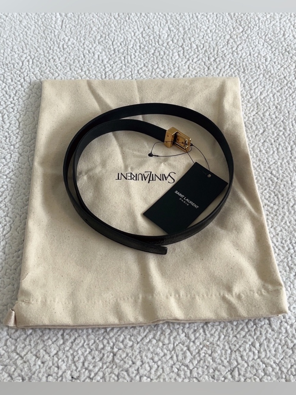 Saint Laurent La 66 Buckle Belt - Picture 12 of 14